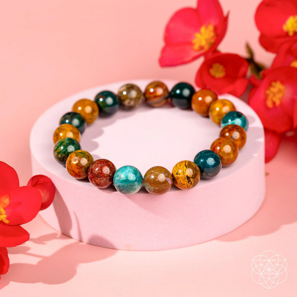 Ocean Jasper Bracelet (Multi color)