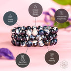 (Aqeeq) Exotic Orca Agate Bracelet