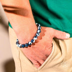 (Aqeeq) Exotic Orca Agate Bracelet